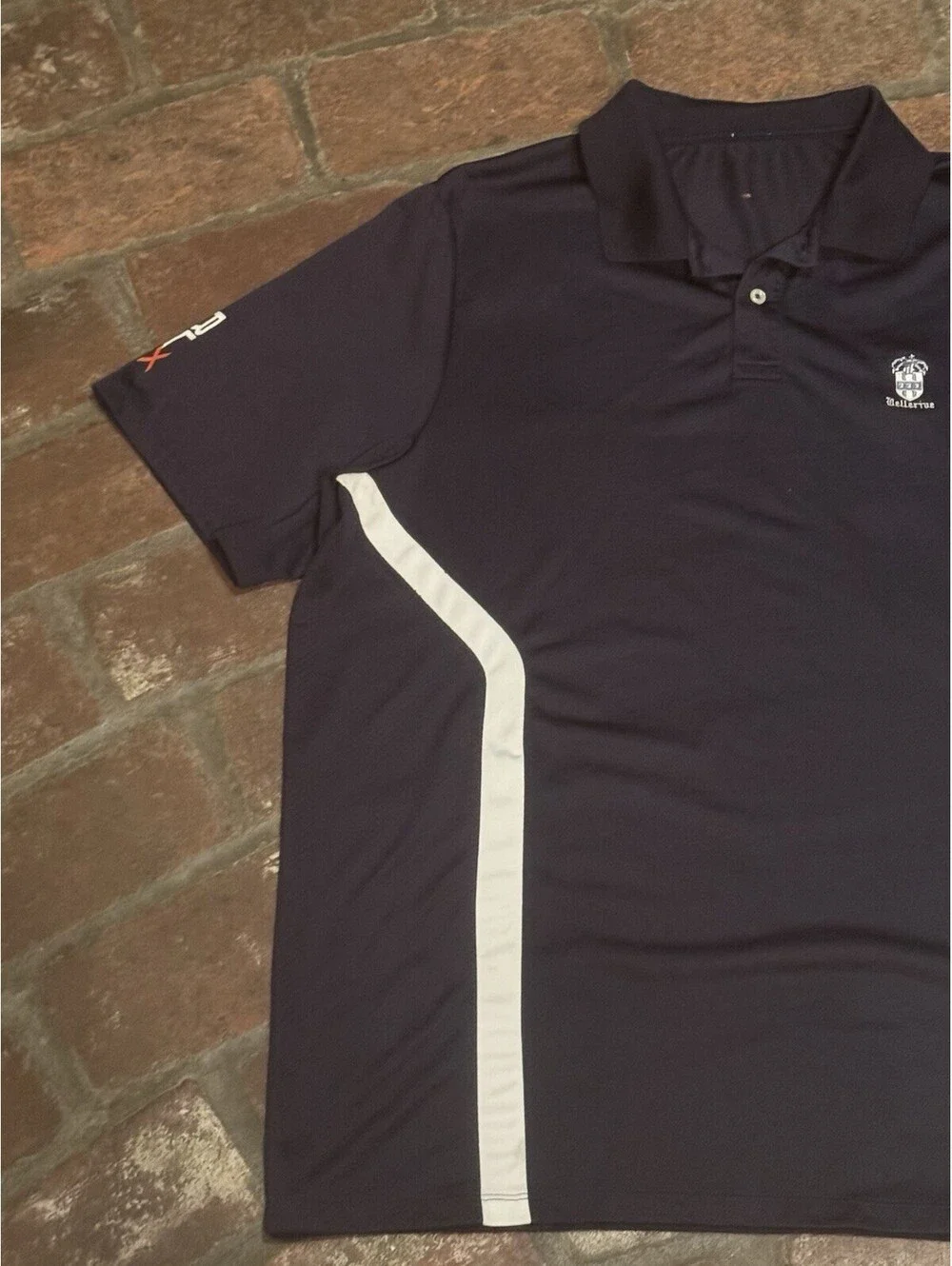 RLX Ralph Lauren Performance Golf Polo Shirt Mens XL Black Bellarive